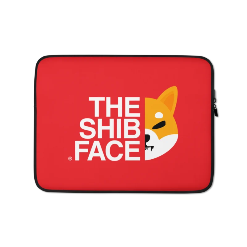 The SHIB Face Laptop Sleeve