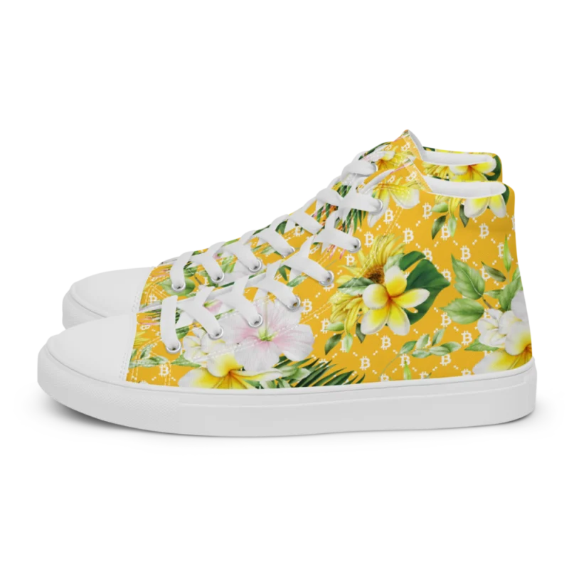 Bitcoin Aloha II Men’s High Top Shoes