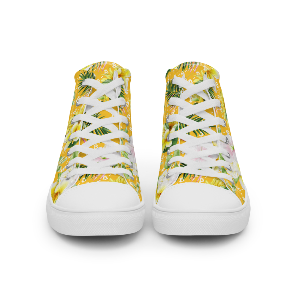 Bitcoin Aloha II Men’s High Top Shoes