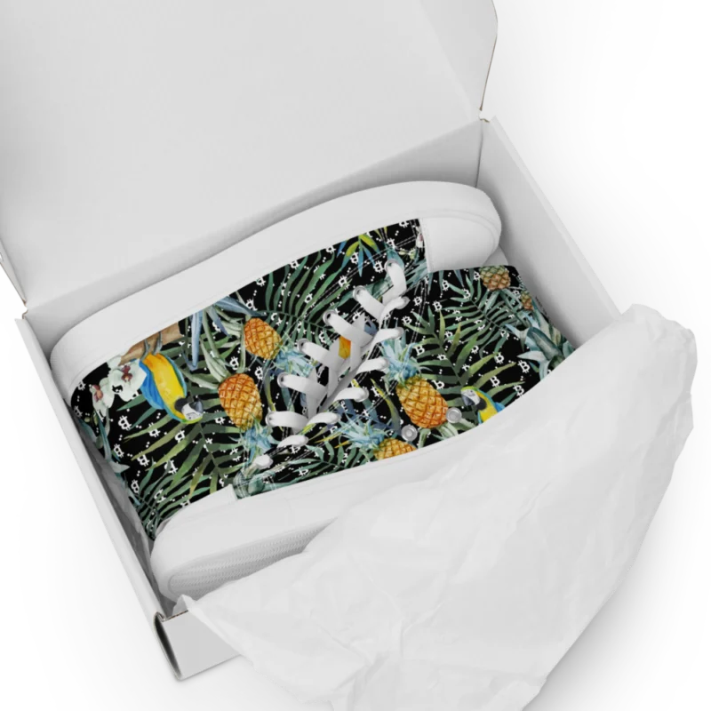 Bitcoin Aloha III Men’s High Top Shoes