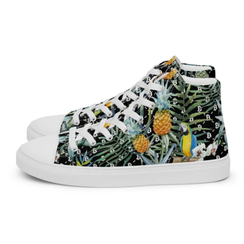 Bitcoin Aloha III Men’s High Top Shoes