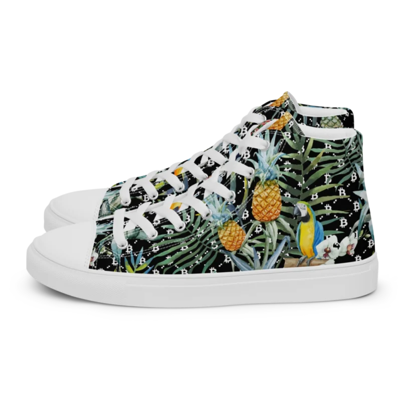 Bitcoin Aloha III Men’s High Top Shoes