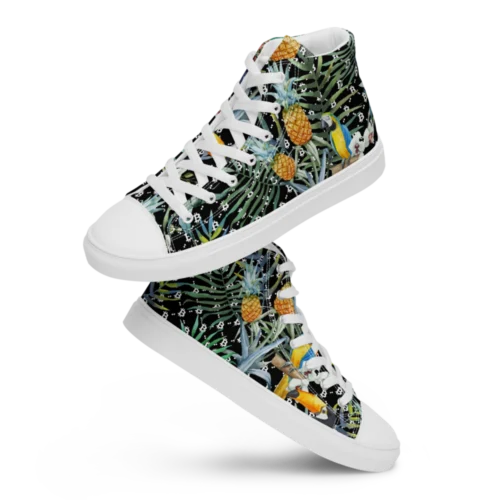 Bitcoin Aloha III Men’s High Top Shoes