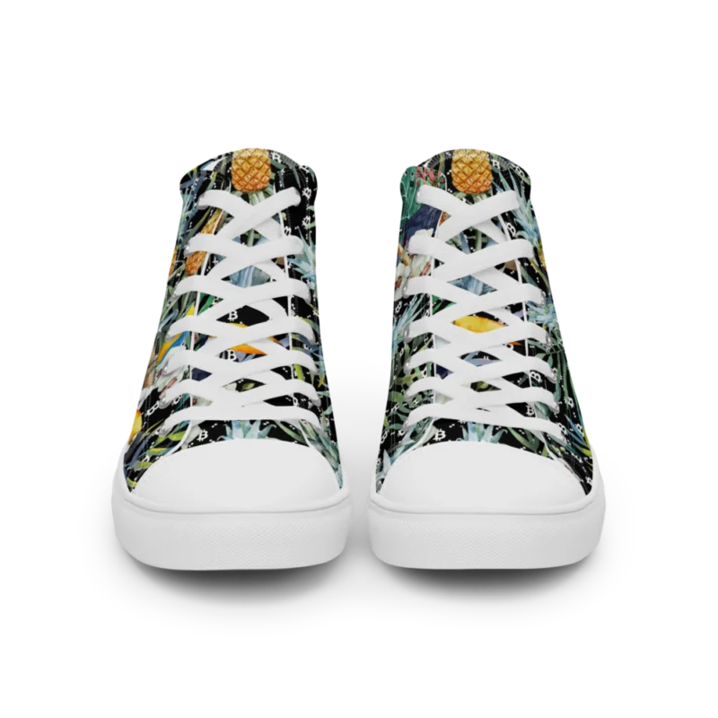 Bitcoin Aloha III Men’s High Top Shoes