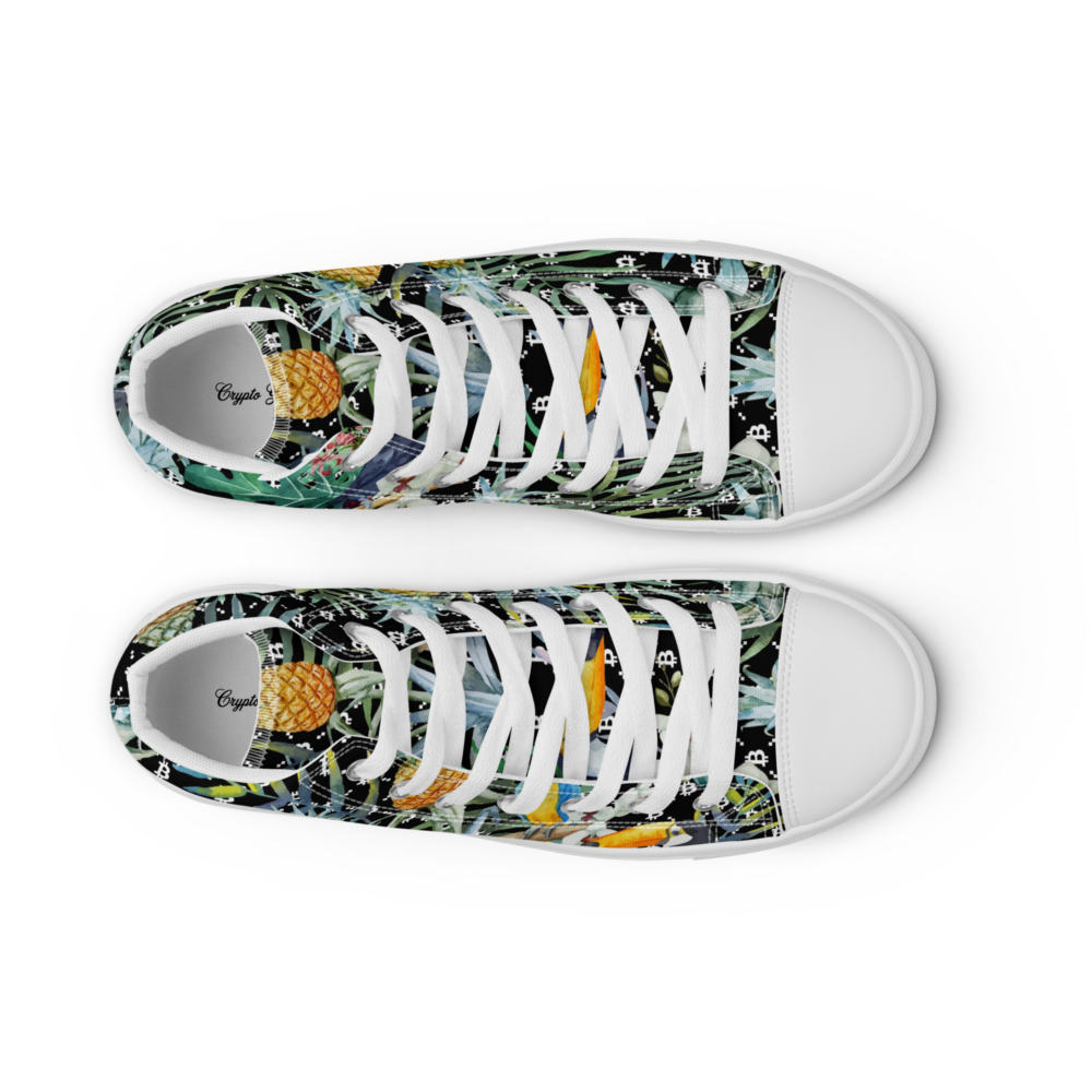 Bitcoin Aloha III Men’s High Top Shoes