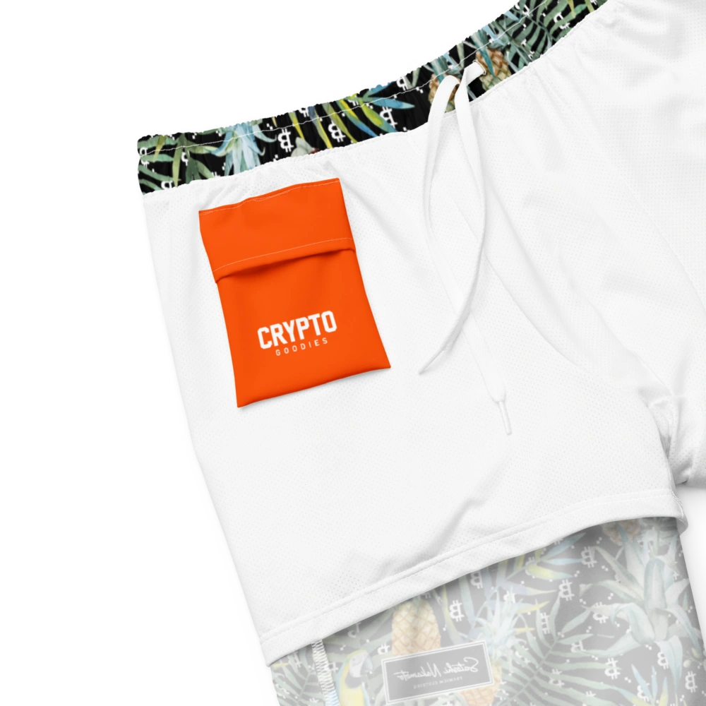 Bitcoin Aloha III Premium Swim Trunks