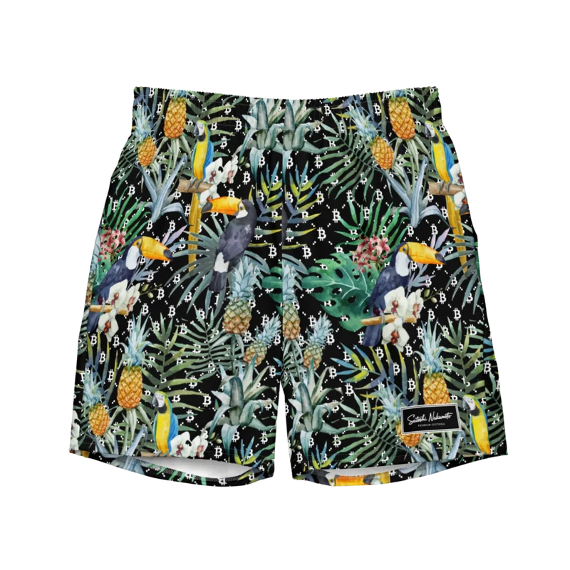 Bitcoin Aloha Iii Premium Swim Trunks