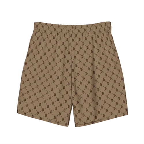 Bitcoin Club Mocha Premium Swim Trunks