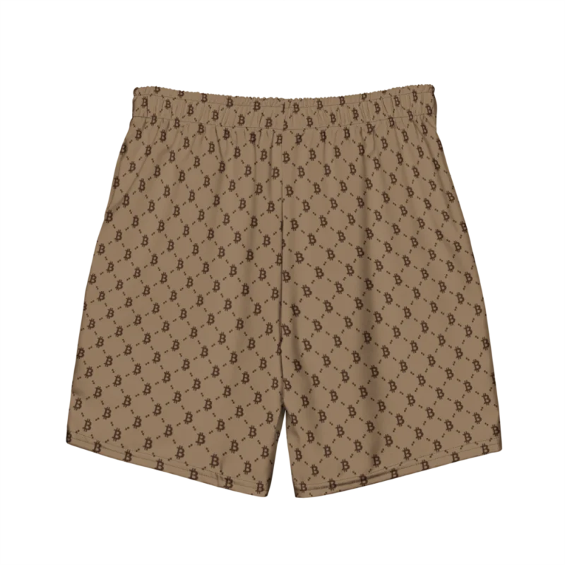 Bitcoin Club Mocha Premium Swim Trunks