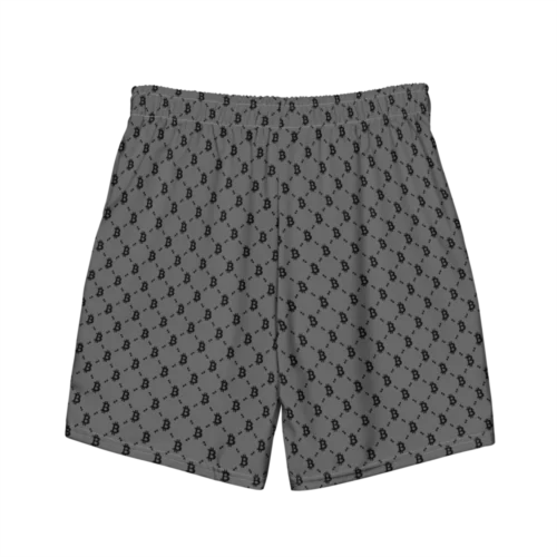 Bitcoin Graphite Premium Swim Trunks