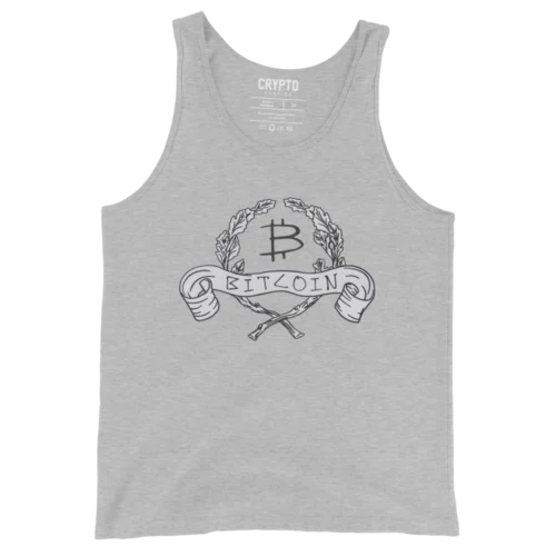 Bitcoin Laurel Men's Tank Top