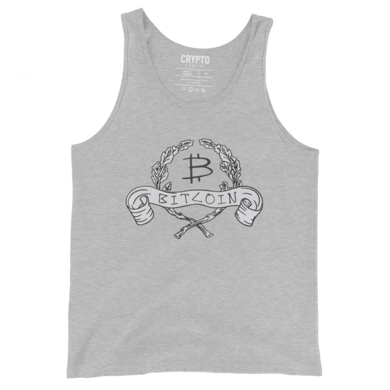 Bitcoin Laurel Men's Tank Top