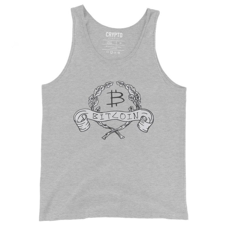 Bitcoin Laurel Men'S Tank Top