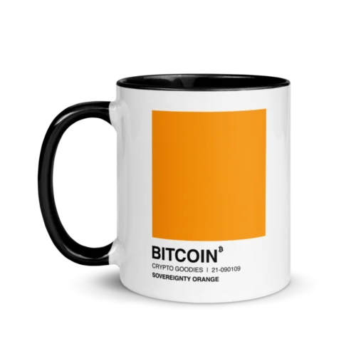Bitcoin: Sovereignty Orange Mug