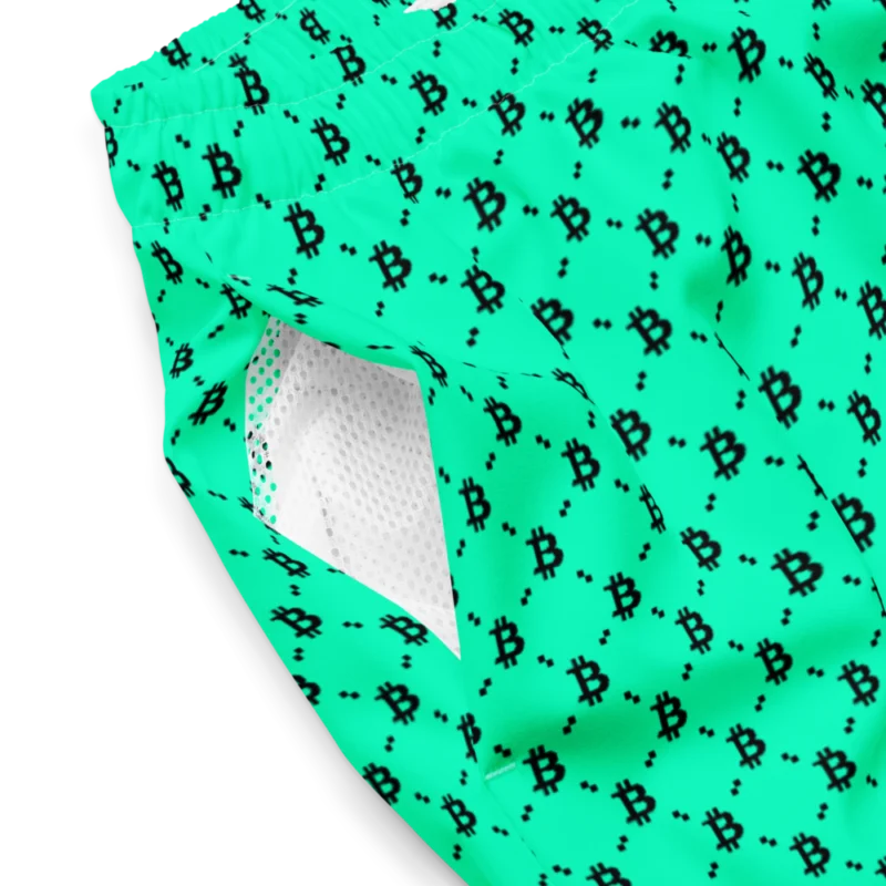 Bitcoin Tiffany Premium Swim Trunks