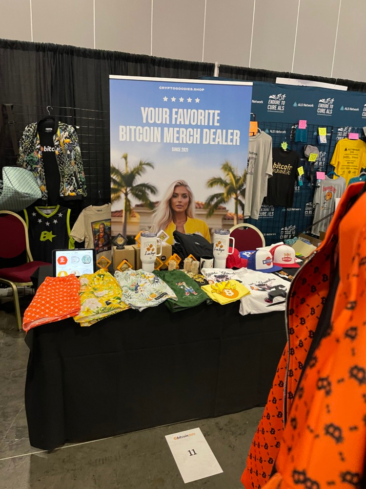 Crypto Goodies at Bitcoin 2026 Las Vegas — Live from the Bitcoin Bazaar