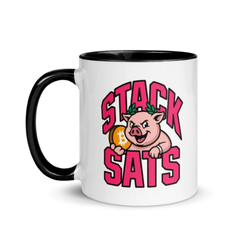 Piggy Stack Sats Mug