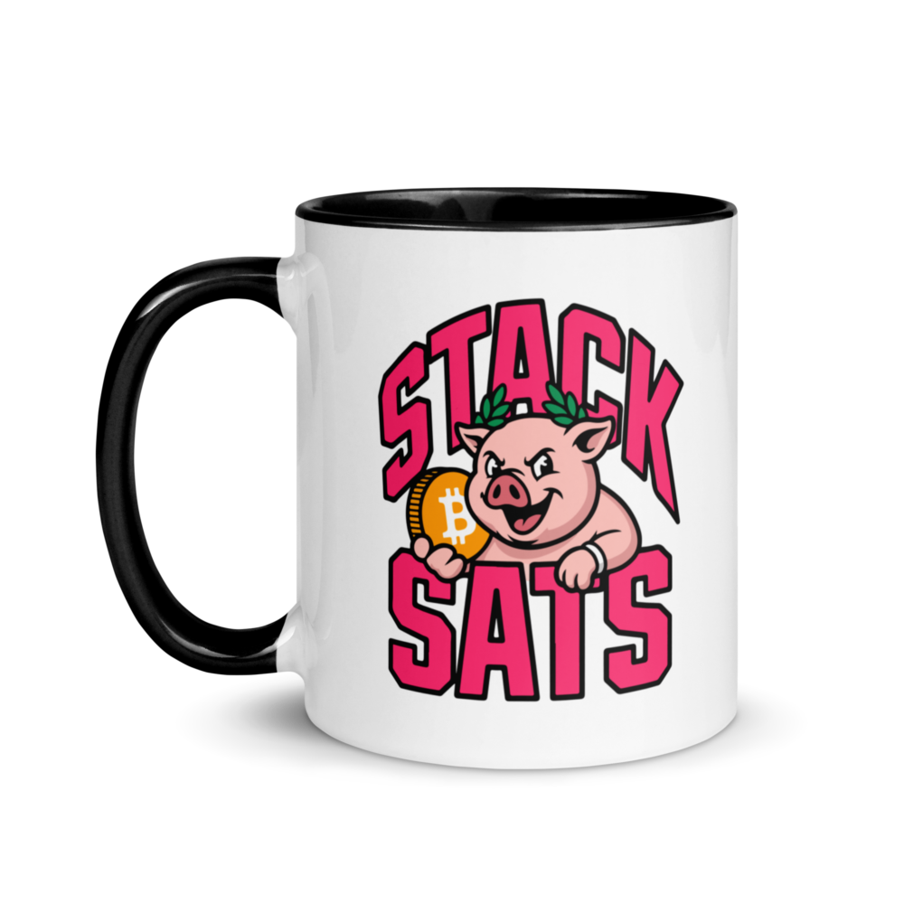 Piggy Stack Sats Mug