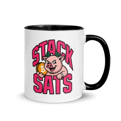 Piggy Stack Sats Mug