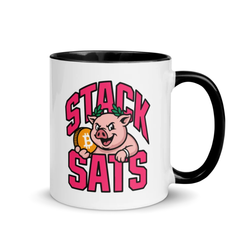 Piggy Stack Sats Mug