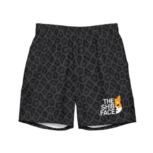 The SHIB Face Premium Swim Trunks