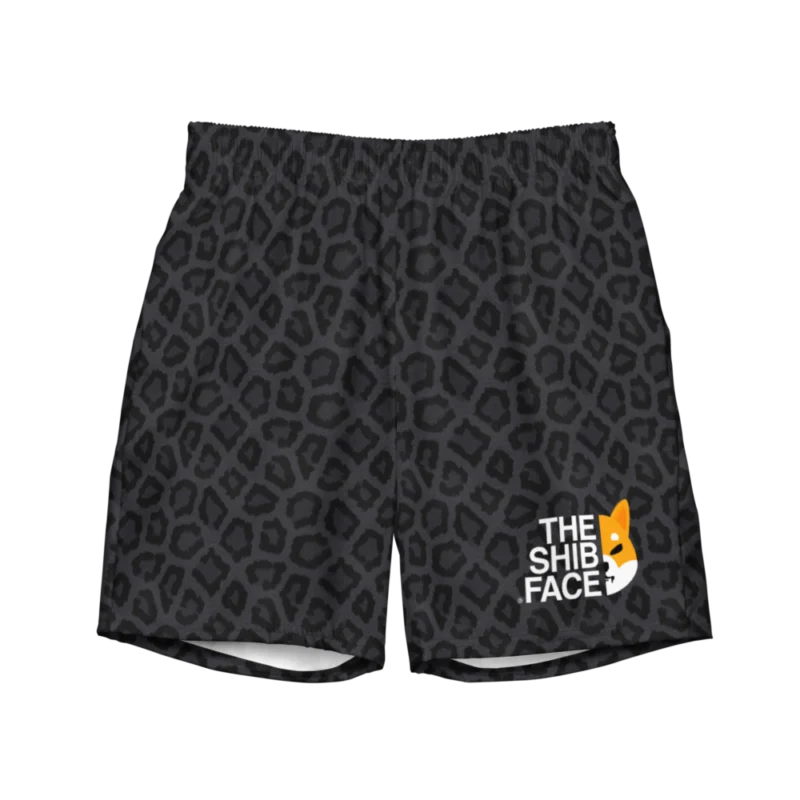 The SHIB Face Premium Swim Trunks