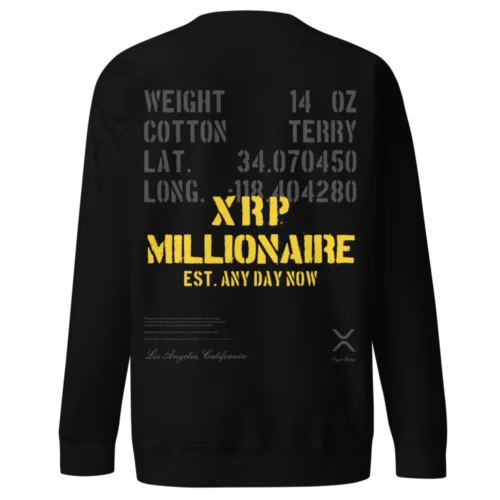 XRP Millionaire Premium Sweatshirt