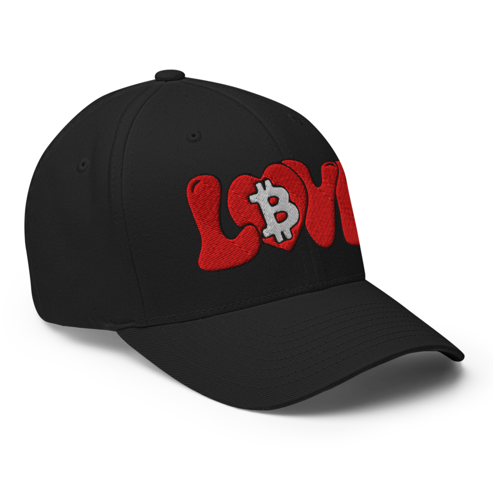 Bitcoin Love Closed-Back Cap