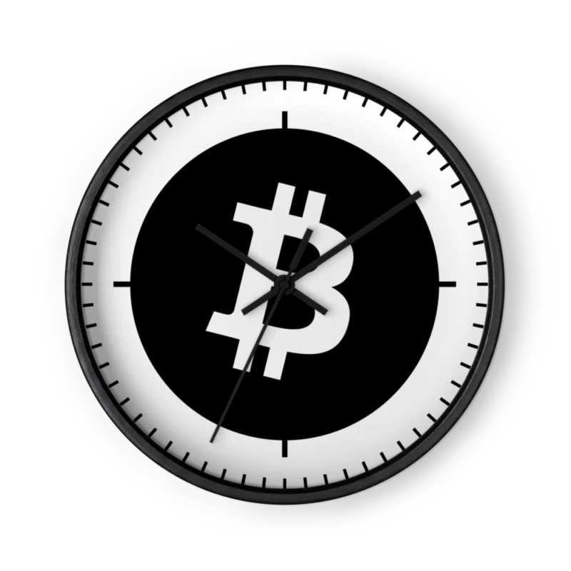 Bitcoin Minimalist Wall clock