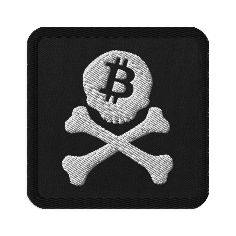 Bitcoin Pirates Embroidered Patch