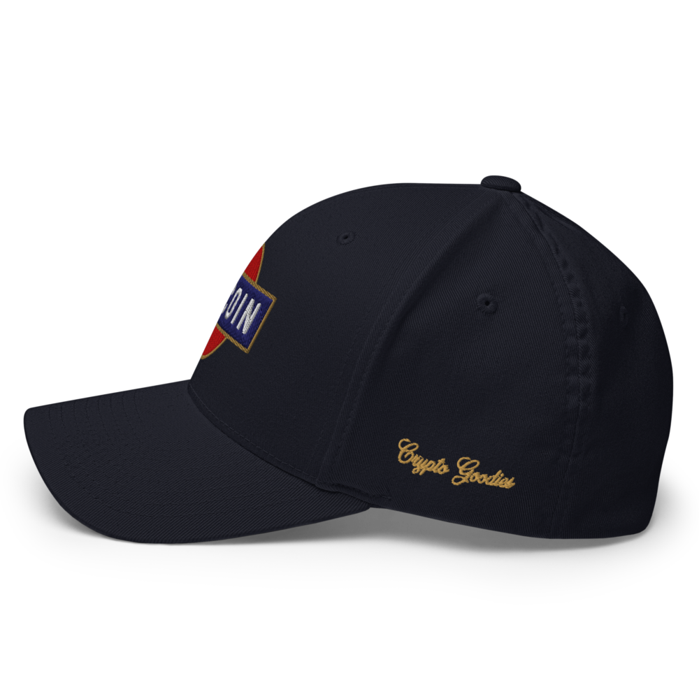 Bitcoin Prestige Closed-Back Cap