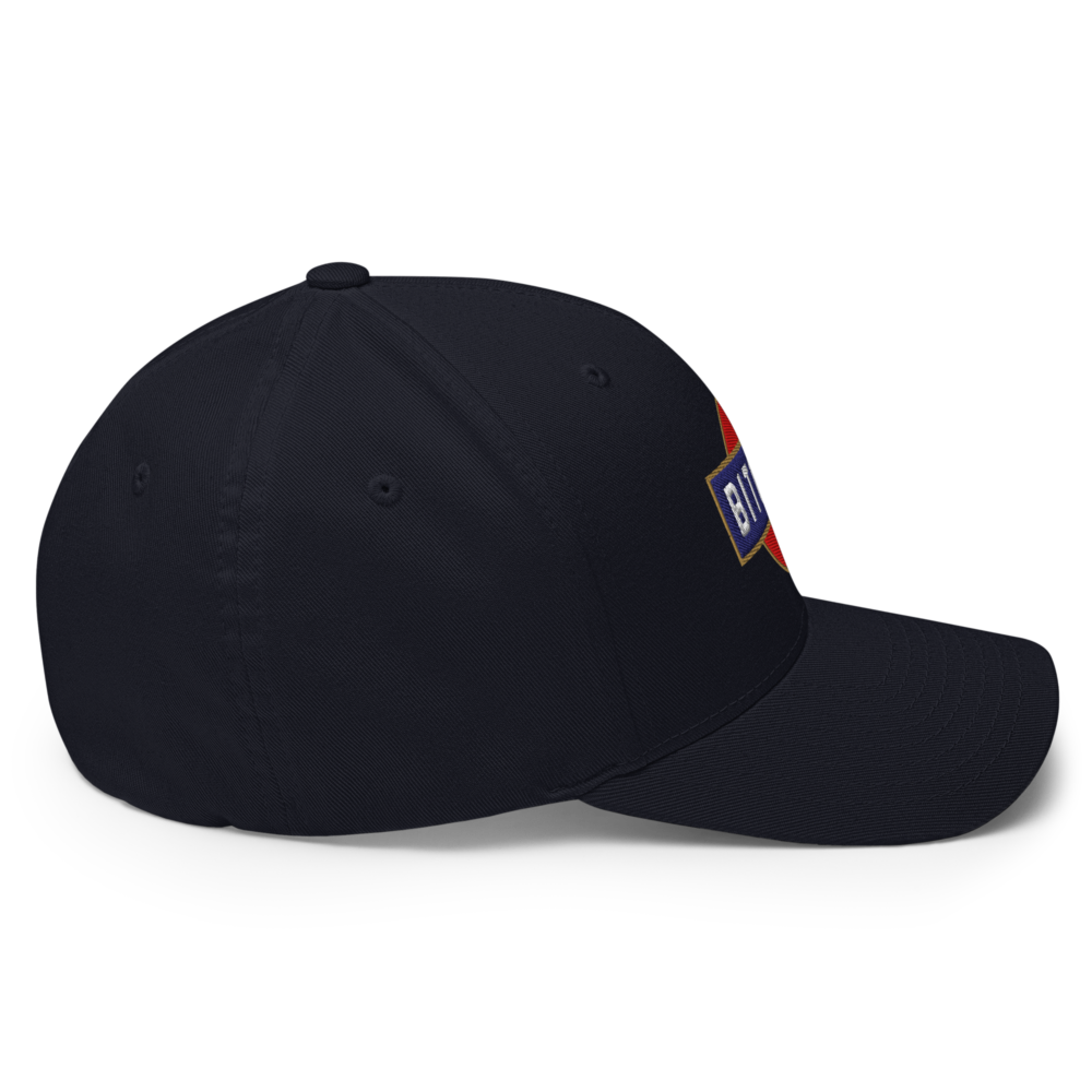 Bitcoin Prestige Closed-Back Cap