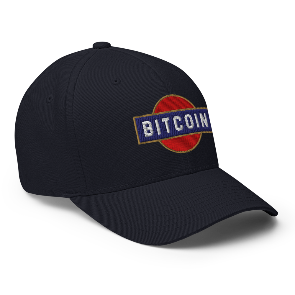 Bitcoin Prestige Closed-Back Cap