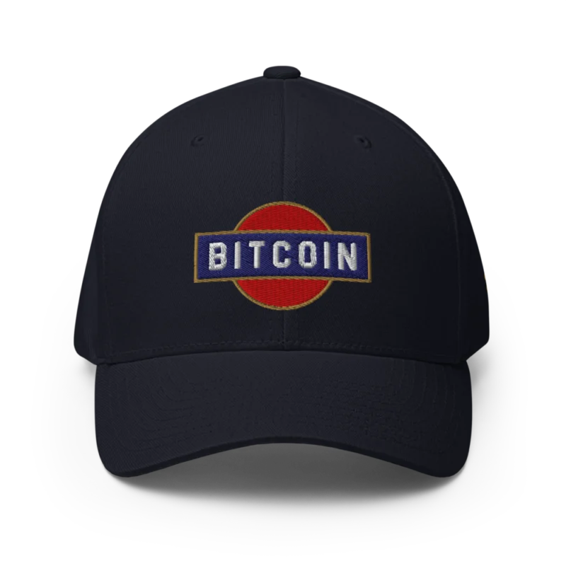 Bitcoin Prestige Closed-Back Cap