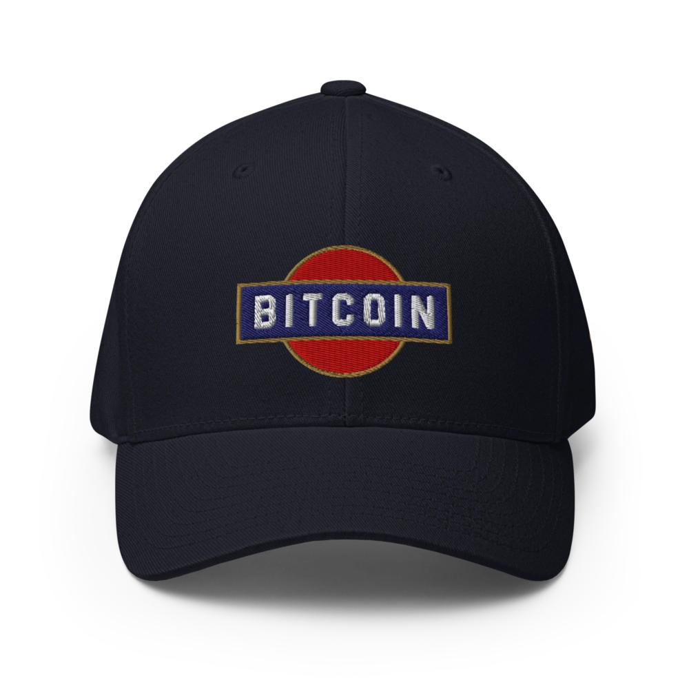 Bitcoin Prestige Closed-Back Cap