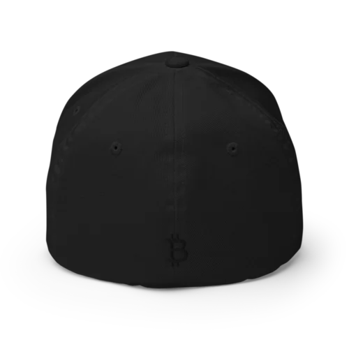 Bitcoin Stealth Edition Closed-Back Cap