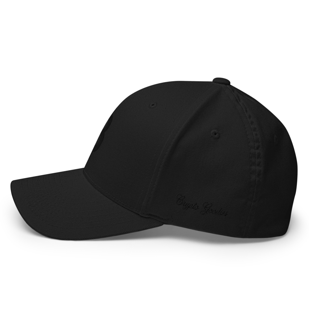 Bitcoin Stealth Edition Closed-Back Cap
