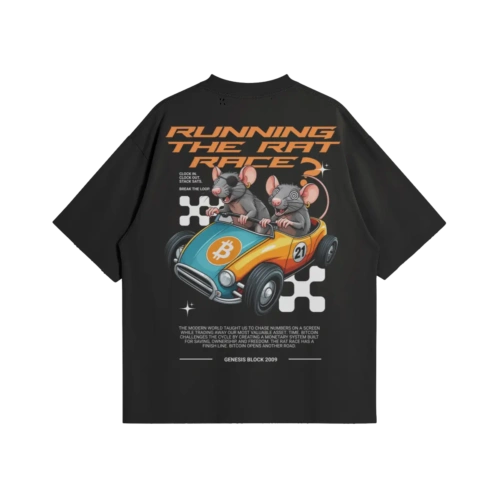 Bitcoin x Rat Race Oversized Tee