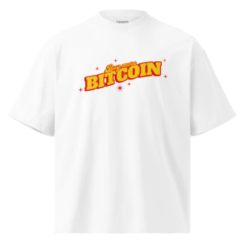 Buy More Bitcoin Oversized T-Shirt