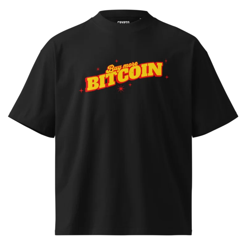 Buy More Bitcoin Oversized T-Shirt