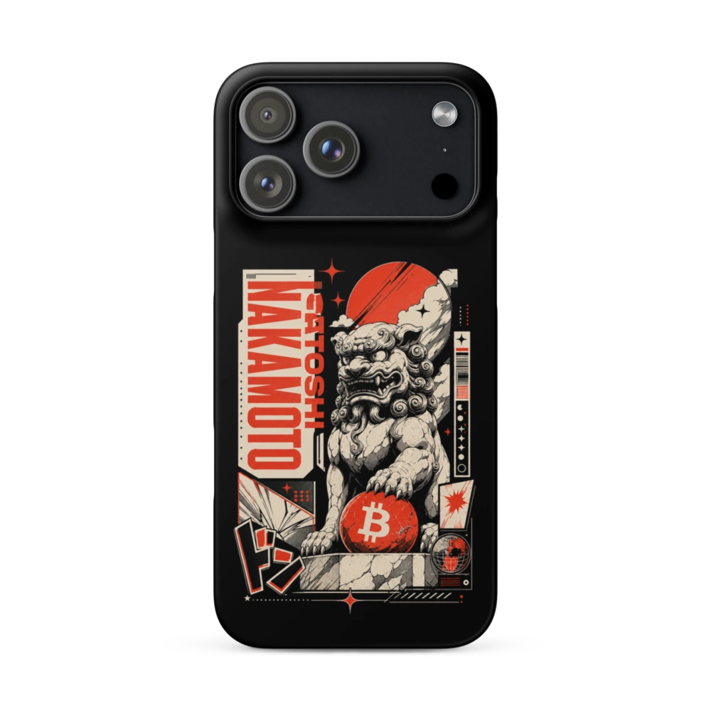 Catoshi Nakamoto Snap Case For Iphone®