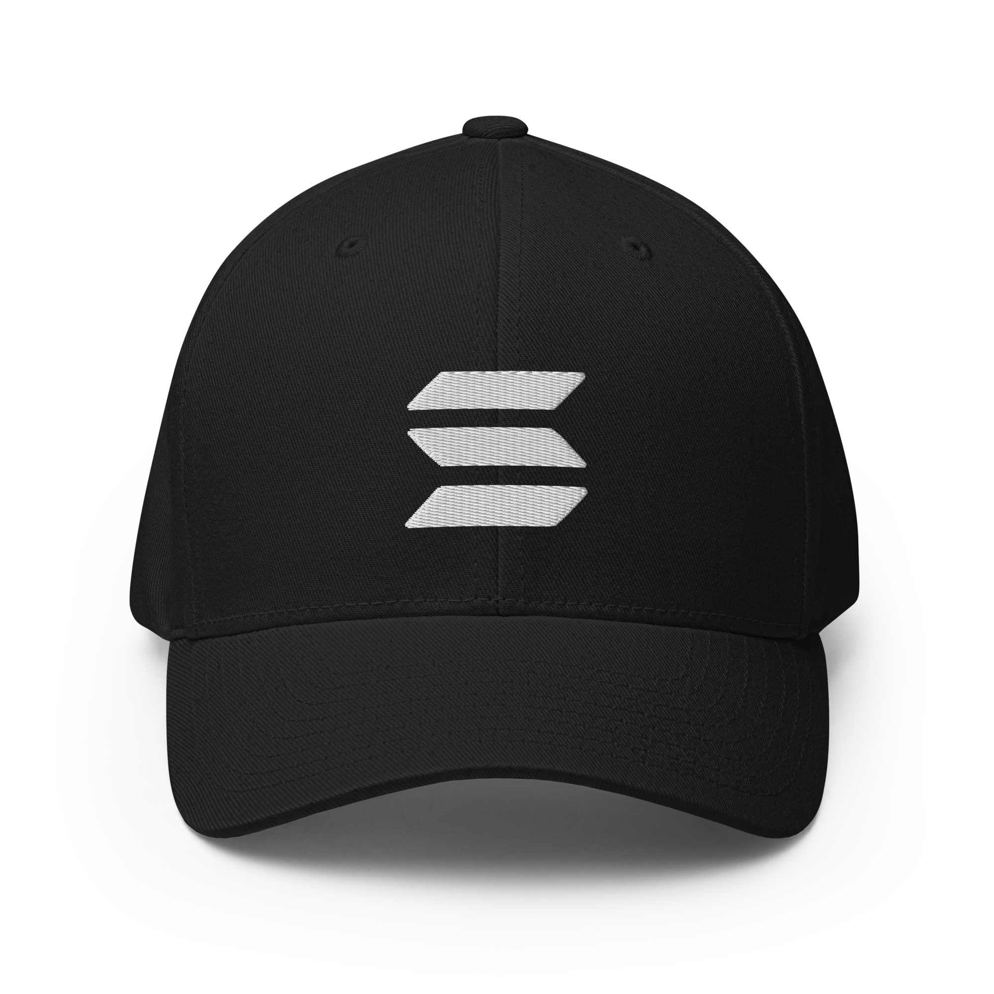 Shop - Closed Back Structured Cap Black Front 6A60F29Fec636