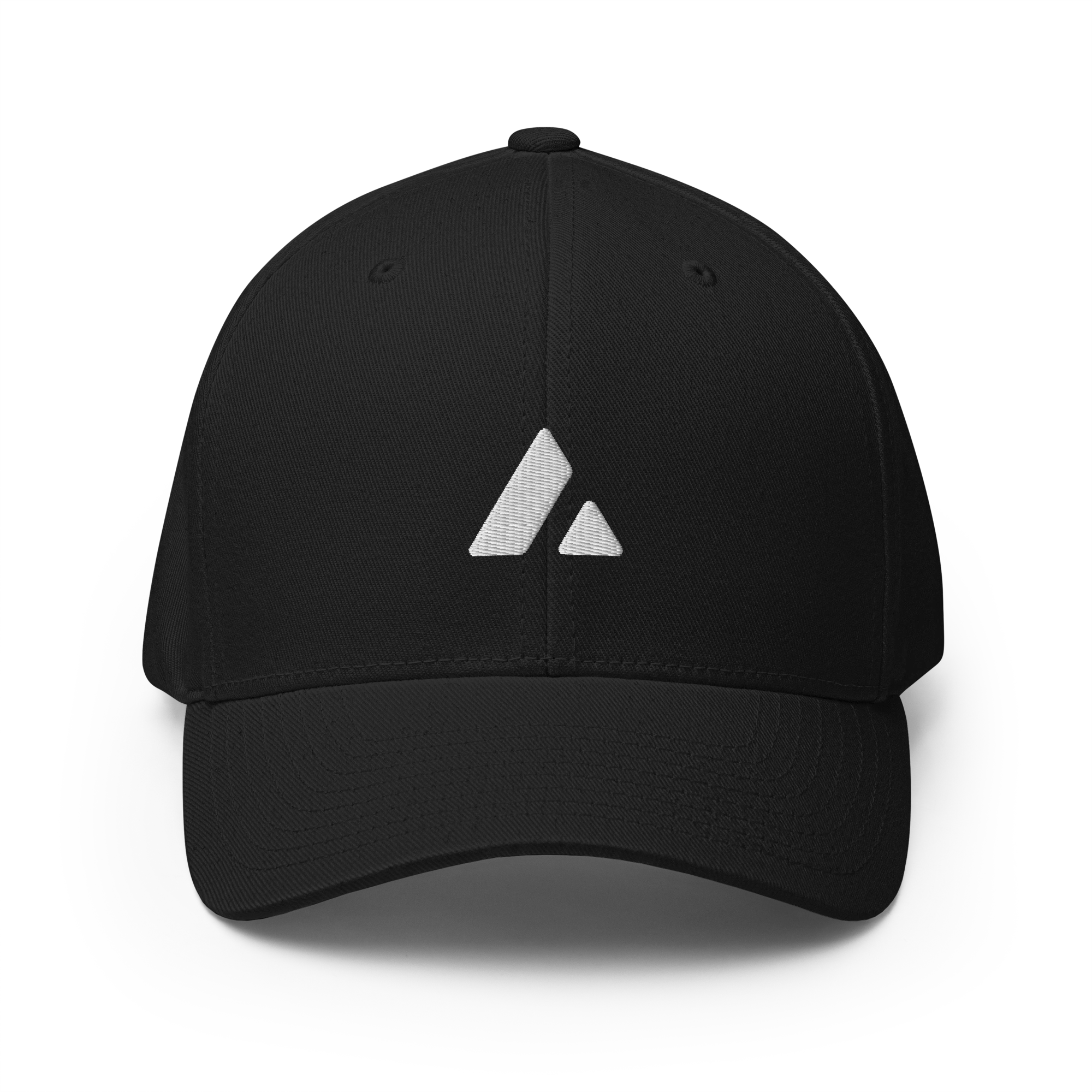 Shop - Closed Back Structured Cap Black Front 6A60F3E74B1A7