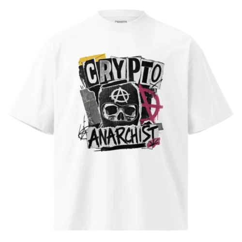 Crypto Anarchist Oversized T-Shirt