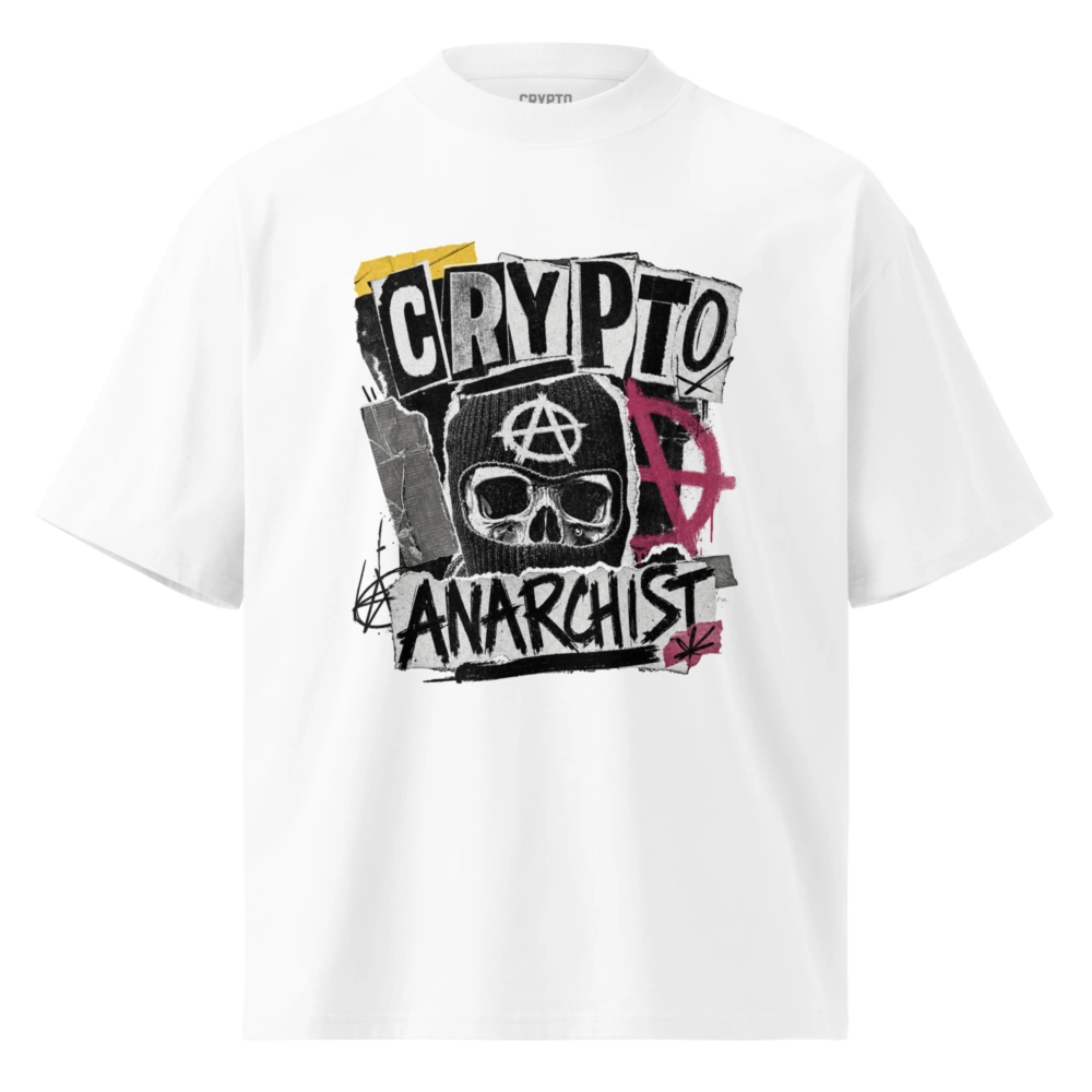 Crypto Anarchist Oversized T-Shirt