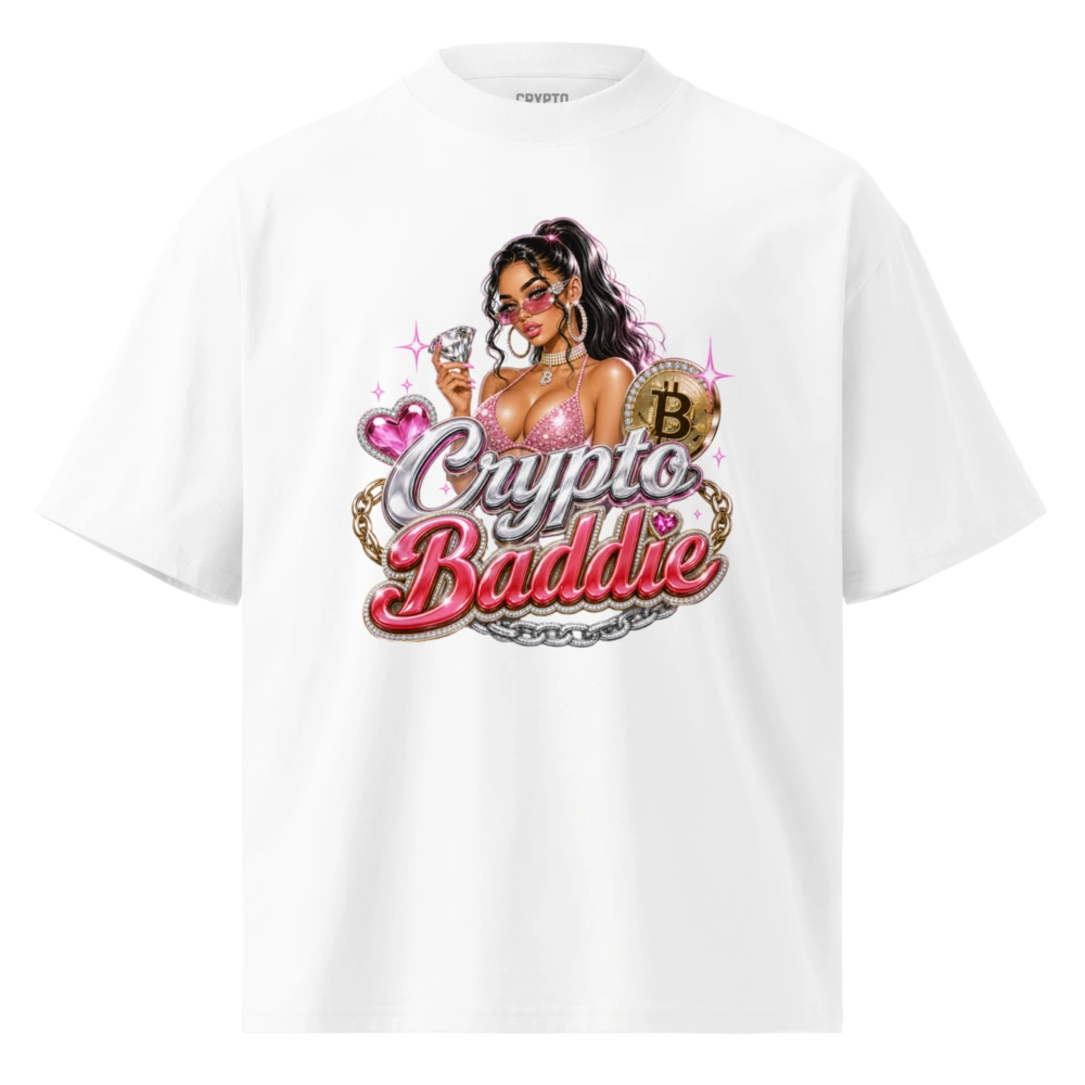 Crypto Baddie Y2K Oversized T-Shirt