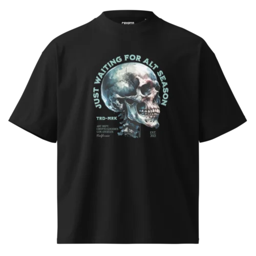 Just Waiting For Alt Season Oversized T-Shirt