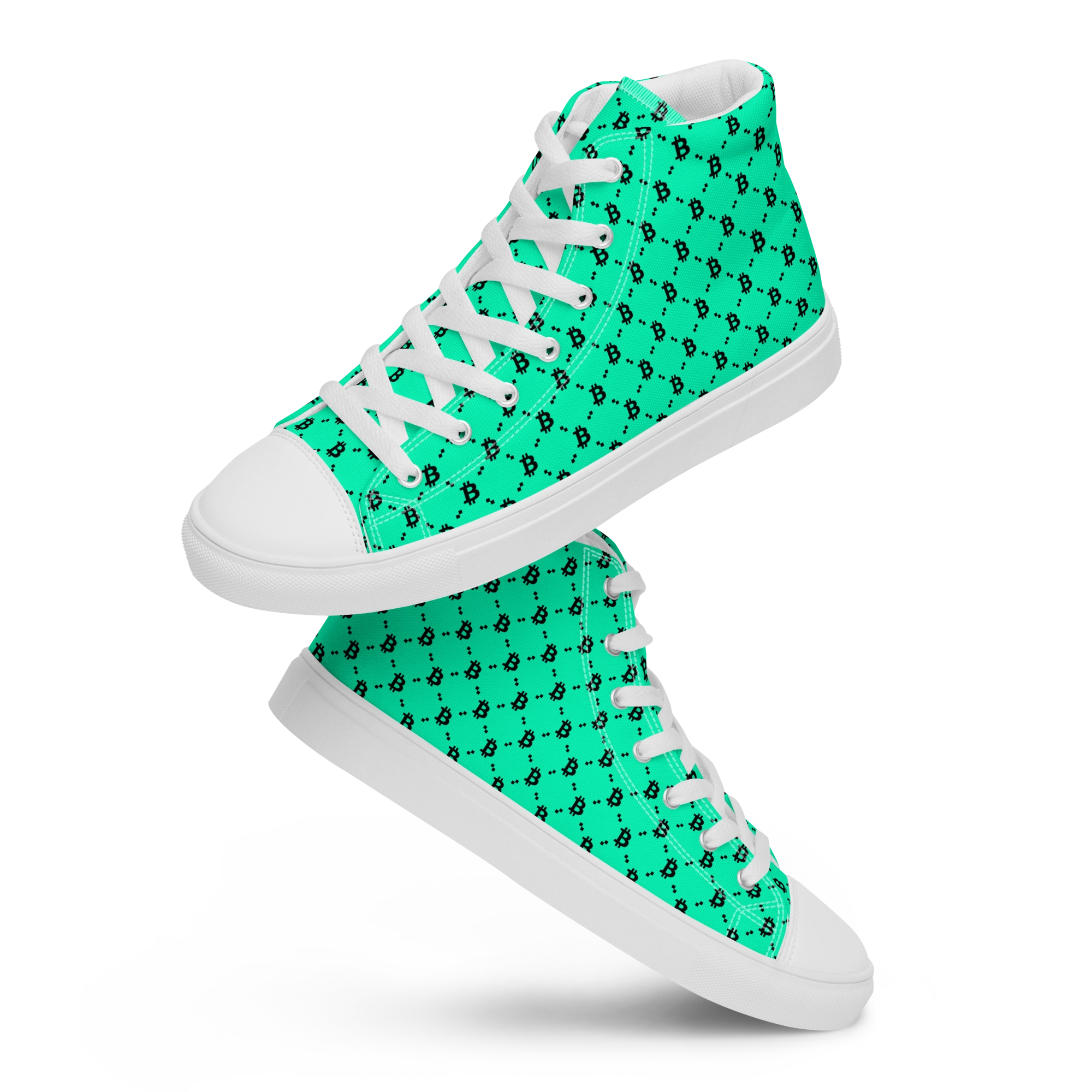 Shop - Mens High Top Canvas Shoes White Front 6A63Afb4D5Ed3