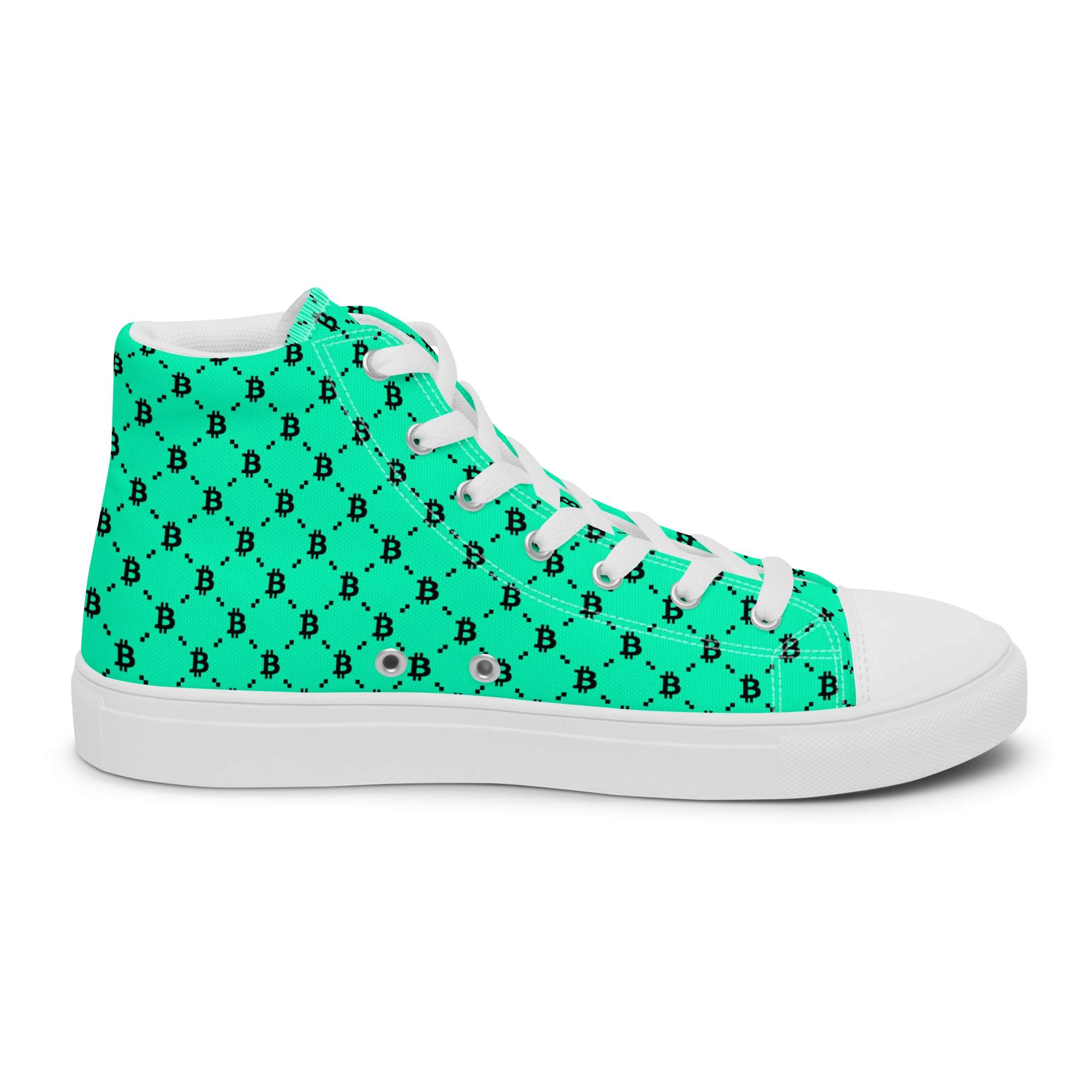 Bitcoin Tiffany High Top Shoes