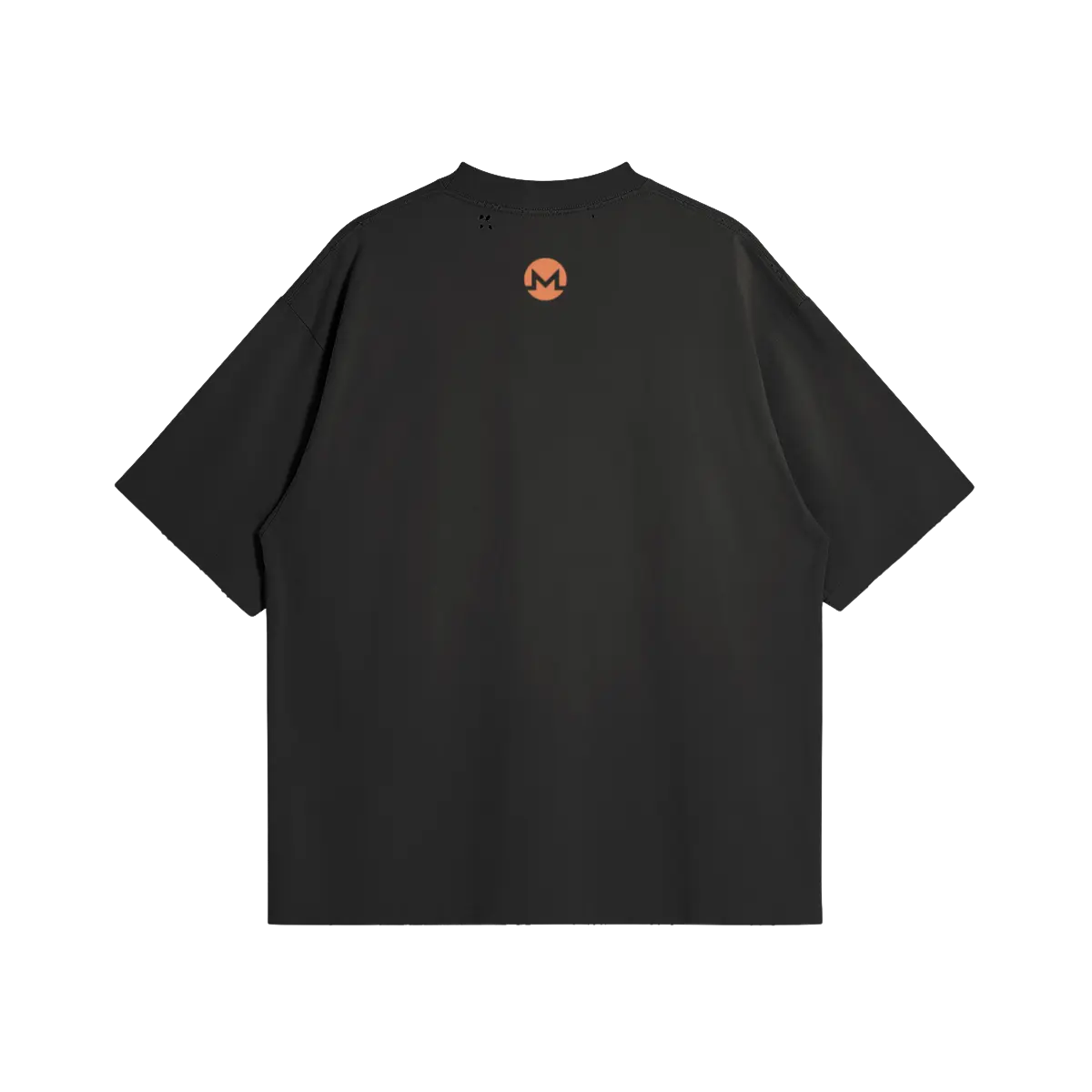 Monero Swag Oversized Distressed Tee